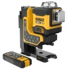 Poziomica laserowa akumulatorowa Dewalt DCLE34035B 18v xr 3x360 zielony laser sterowany pilotem