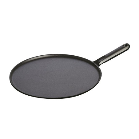 Patelnia do naleśników z metalowym uchwytem Staub - 30 cm, Czarny