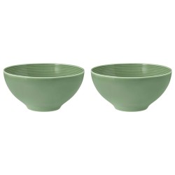 SELTMANN BEAT COLOR GLAZE Zestaw 2 okrągłych misek 15.5 cm