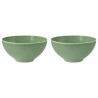 SELTMANN BEAT COLOR GLAZE Zestaw 2 okrągłych misek 15.5 cm