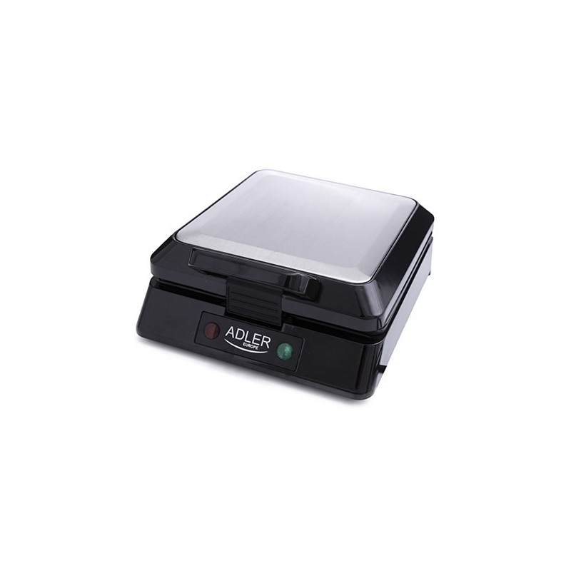 Gofrownica Adler AD 3036 (1500W kolor srebrny)