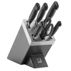 Zestaw noży samoostrzących ZWILLING Four Star 35145-007-0 7 elementów czarny