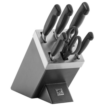 Zestaw noży samoostrzących ZWILLING Four Star 35145-007-0 7 elementów czarny