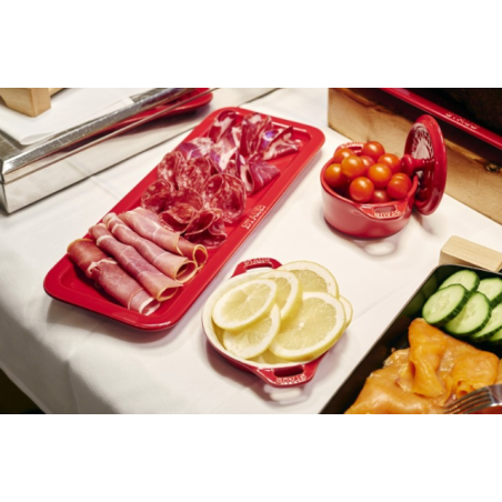 Taca do serwowania STAUB 40509-025-0 - czerwona