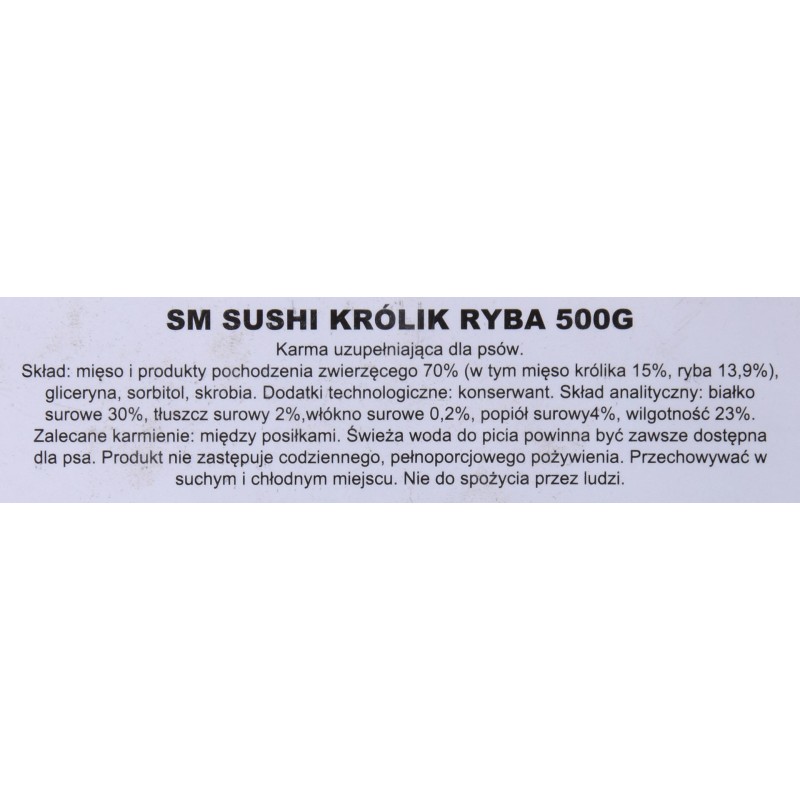 MACED SUSHI KRÓLIK RYBA 500G