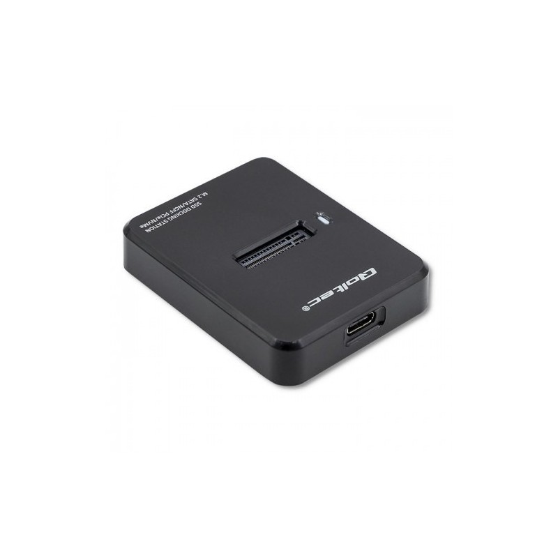 QOLTEC STACJA DOKUJĄCA DYSKÓW SSD M.2 SATA/PCIE | NGFF/NVME | USB 3.1 QOLTEC STACJA DOKUJĄCA DYSKÓW SSD M.2 SATA/PCIE | NGFF/NVME | USB 3.1
