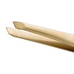 Pęseta ukośna ZWILLING 78280-101-0 Twinox złota 10 cm