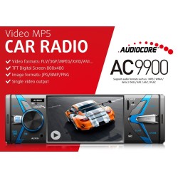 Radioodtwarzacz samochodowe AUDIOCORE AC9900 (USB, USB + AUX, USB + AUX + karty SD)