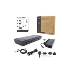 USB 3.0/USB-C/TB 2X HDMI/DOCKING STATION + PD 85W