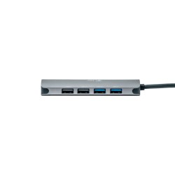 USB-C METAL NANO 2X HDMI/DOCKING STATION + PD 100W