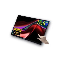 Verbatim PMT-15 monitor dotykowy 15.6 FULL HD 1080P METAL HOUSING