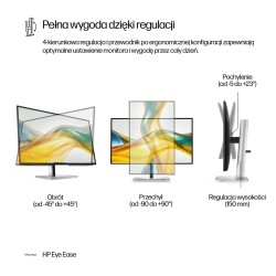 HP S5 PRO 527PQ 27 QHD (2560x1440) FHD IPS 350n 5ms DP HDMI USB-B HAS 3/3/0