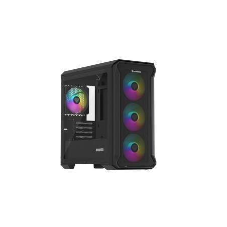 Obudowa NATEC Genesis Irid 503 ARGB NPC-1559 (Micro ATX. Mini ITX kolor czarny)