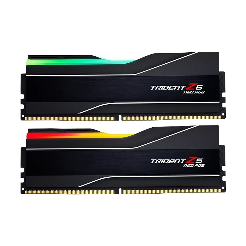 G.SKILL TRIDENT NEO AMD RGB DDR5 2X32GB 6000MHZ CL26 BLACK F5-6000J2636H32GX2-TZ5NR G.SKILL TRIDENT NEO AMD RGB DDR5 2X32GB 6000MHZ CL26 BLACK F5-6000J2636H32GX2-TZ5NR