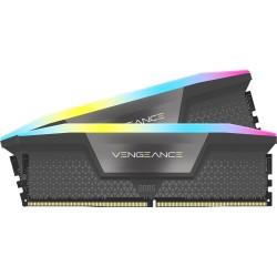 Corsair Vengeance RGB, DDR5-6000, CL36, AMD EXPO - 32 GB Dual Kit, Szary