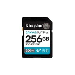 Karta pamięci Kingston Canvas Go Plus SDG4/256GB (256GB Class U3, V30 Karta pamięci)