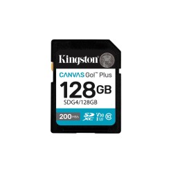 Karta pamięci Kingston Canvas Go Plus SDG4/128GB (128GB Class U3, V30 Karta pamięci)
