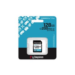 Karta pamięci Kingston Canvas Go Plus SDG4/128GB (128GB Class U3, V30 Karta pamięci)