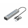I-TEC USB-C CHARGING HUB 7 PORT/CHARGING METAL HUB 7 PORT