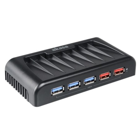 Akasa Connect 7 EX - Hub USB 3.0 z 2x portem szybkiego ładowania