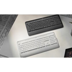 Logitech Signature K650 klawiatura Biuro Bluetooth QWERTY Amerykański międzynarodowy Grafitowy