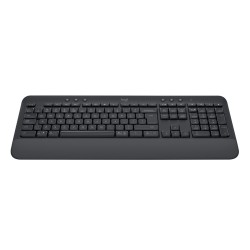 Logitech Signature K650 klawiatura Biuro Bluetooth QWERTY Amerykański międzynarodowy Grafitowy