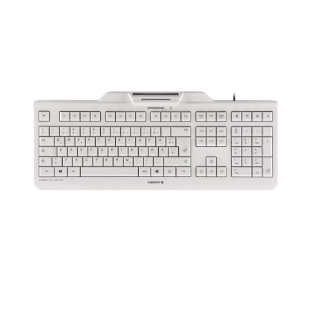 Klawiatura CHERRY KC 1000 SC JK-A0100EU-0 Biuro USB QWERTY US English Szary
