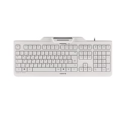 Klawiatura CHERRY KC 1000 SC JK-A0100EU-0 Biuro USB QWERTY US English Szary