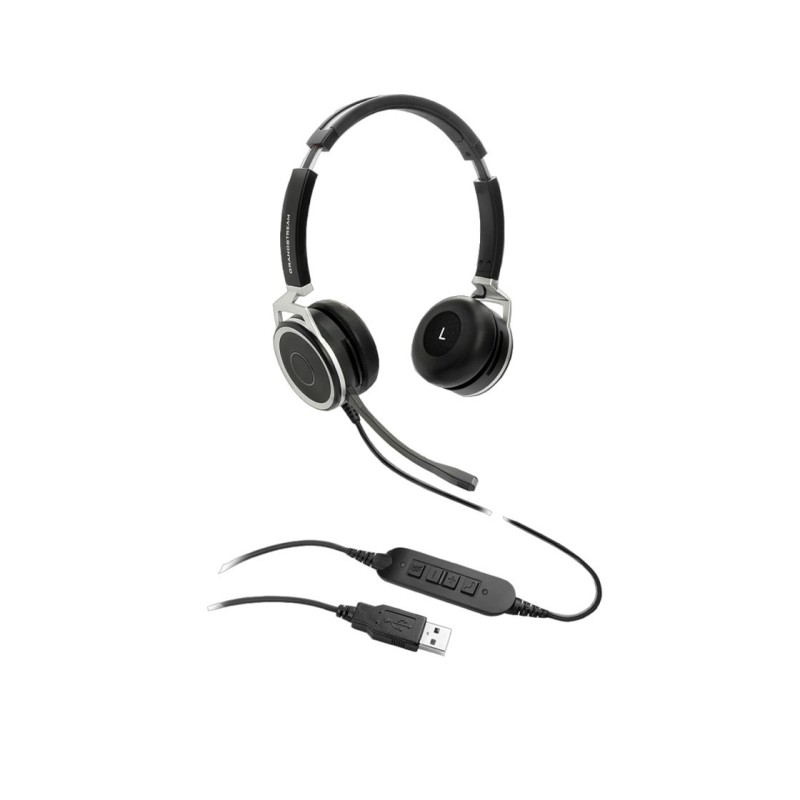 Grandstream Słuchawki USB z mikrofonem GUV 3000 | VoIP | Homeoffice Grandstream Słuchawki USB z mikrofonem GUV 3000 | VoIP | Homeoffice