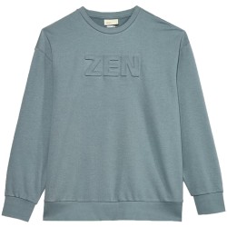 Bluza męska Outhorn M0755 morska zieleń OTHAW23TSWSM0755 46S M