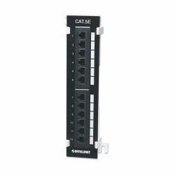 Patch panel naścienny 12 portów RJ45 Cat5e