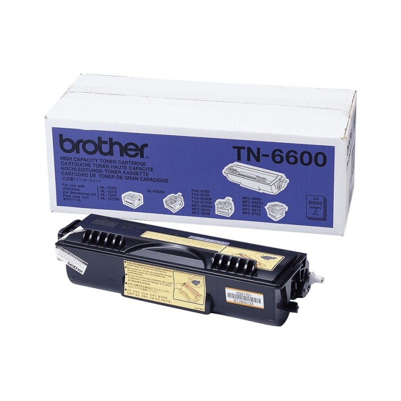 Toner Brother Czarny TN6600 TN-6600, 6600 str. Toner Brother Czarny TN6600 TN-6600, 6600 str.