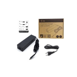 i-tec CHARGER-C100W adapter zasilający/ inwentor Wewnętrzna 100 W Czarny