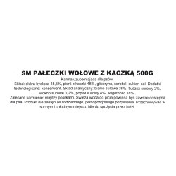 MACED Szaszłyk z kaczki - przysmak dla psa - 500g