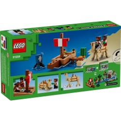 LEGO Minecraft 21259 Rejs statkiem pirackim