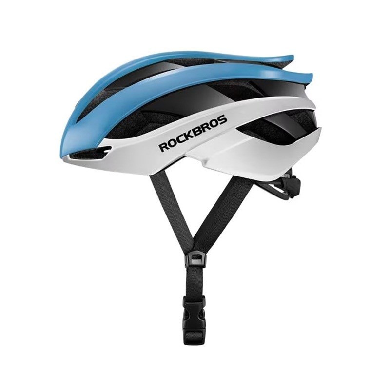 Kask rowerowy Rockbros 10110004004 rozmiar M - niebiesko-biały Kask rowerowy Rockbros 10110004004 rozmiar M - niebiesko-biały