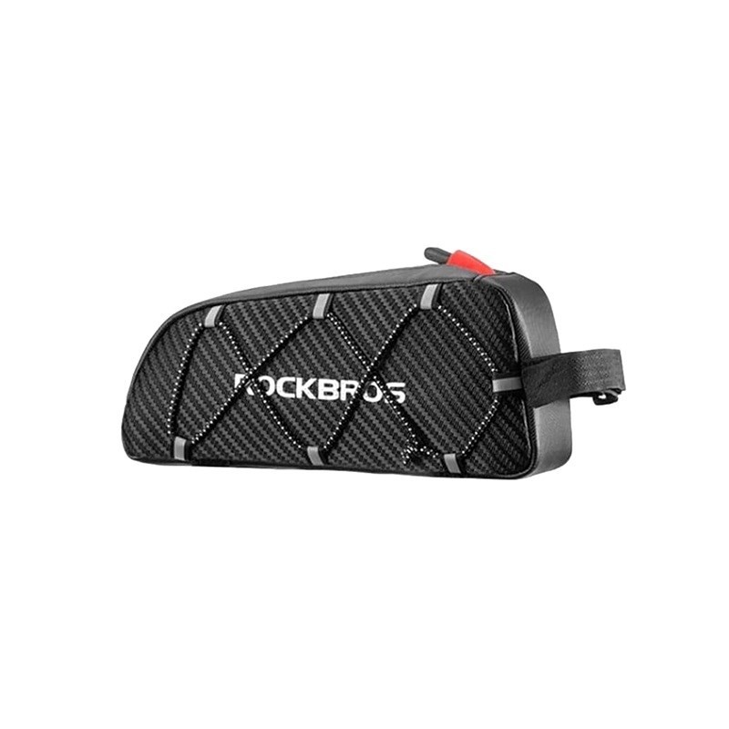 Torba Rockbros 039BK rowerowa na ramę 1 l z plecionką - czarna