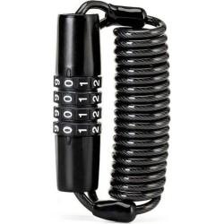 Zapięcie rowerowe Rockbros T609 na szyfr 1,5m - czarne