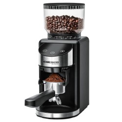 Młynek do kawy Rommelsbacher, Mahlwerk-System, einstellbarer Mahlgrad, Kaffeebohnenbehälter, 220g, Behälter, model EKM400
