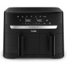 TEFAL Dual Easy Fry Essential Airfryer EY901N, 2700 W, 8.3 L, Juodas
