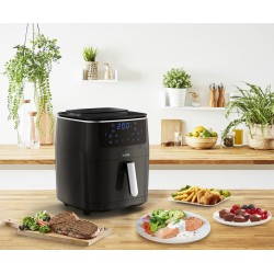 Tefal Easy Fry Grill & Steam FW2018 Pojedyńczy Autonomiczny 1700 W Frytkownica na gorące powietrze Czarny