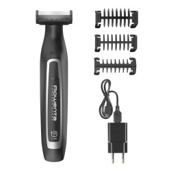 Rowenta TN6000 Bateria 4 5 mm Mokry & Suchy Czarny, Srebrny
