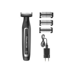 Rowenta TN6000 Bateria 4 5 mm Mokry & Suchy Czarny, Srebrny
