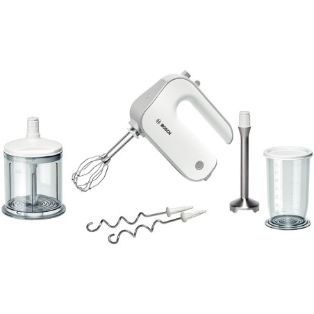 Bosch MFQ4080 mikser Mikser ręczny Srebrny, Biały 500 W