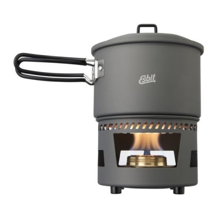 Zestaw turystyczny Esbit Cookset with Alcohol Burner 1500 ml