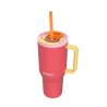 Kubek termiczny z teleskopową słomką Kambukka Rio Tumbler 950ml Pink Papaya