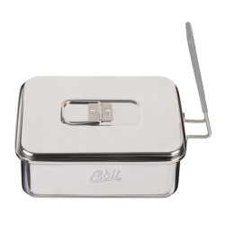 Kuchenka turystyczna Esbit Solid Fuel Cookset 1100 ml - steel