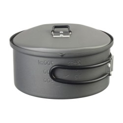 ESBIT PT1100HA kampingowy przybór kuchenny Słoiczek 1,1 l Aluminium, Czarny