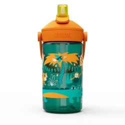CamelBak Thrive Flip Straw Kids Codzienne użytkowanie 400 ml Tritan Zielony, Wielobarwny, Pomarańczowy, Przezroczysty