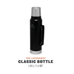 Stanley termos LEGENDARY CLASSIC - MATTE BLACK 1L